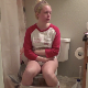 In 2 scenes, A blonde girl sits down on a toilet, farts, pisses and takes a shit with subtle, but audible noises. Poop can be seen on her TP as she wipes and during the flush. Presented in 720P HD. About 6 minutes.